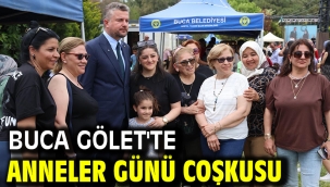 Buca Gölet'te Anneler Günü coşkusu