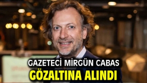 Gazeteci Mirgün Cabas gözaltına alındı