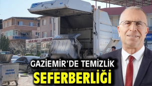Gaziemir'de temizlik seferberliği