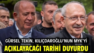 Gürsel Tekin, Kılıçdaroğlu'nun MYK'yi açıklayacağı tarihi duyurdu