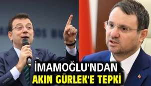 İmamoğlu'ndan Akın Gürlek'e tepki