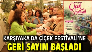 Karşıyaka'da Çiçek Festivali'ne geri sayım başladı!