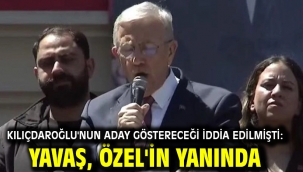 Kılıçdaroğlu'nun aday göstereceği iddia edilmişti: Yavaş, Özel'in yanında