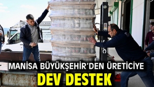 Manisa Büyükşehir'den Üreticiye Dev Destek