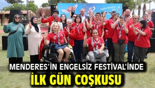 Menderes'in Engelsiz Festival'inde İlk Gün Coşkusu