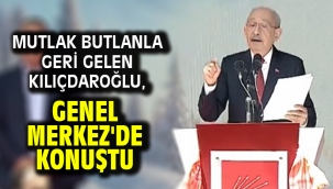 Mutlak butlanla geri gelen Kılıçdaroğlu, Genel Merkez'de konuştu