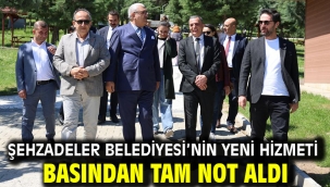 Şehzadeler Belediyesi'nin Yeni Hizmeti Basından Tam Not Aldı
