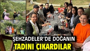 Şehzadeler'de Doğanın Tadını Çıkardılar