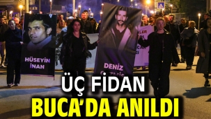 Üç Fidan Buca'da anıldı