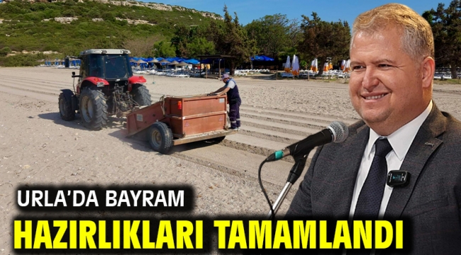 Urla'da Bayram Hazırlıkları Tamamlandı