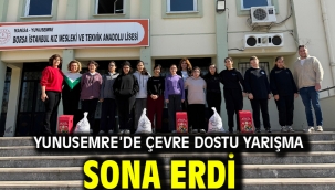 Yunusemre'de Çevre Dostu Yarışma Sona Erdi