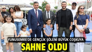 Yunusemre'de Gençlik Şöleni Büyük Coşkuya Sahne Oldu
