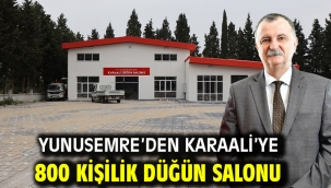 Yunusemre'den Karaali'ye 800 Kişilik Düğün Salonu
