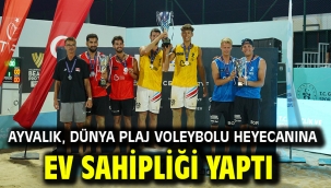 Ayvalık, Dünya Plaj Voleybolu Heyecanına Ev Sahipliği Yaptı