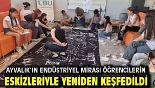 Ayvalık'ın Endüstriyel Mirası Öğrencilerin Eskizleriyle Yeniden Keşfedildi