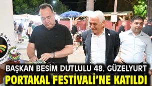 Başkan Besim Dutlulu 48. Güzelyurt Portakal Festivali'ne Katıldı