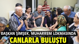 Başkan Şimşek, Muharrem Lokmasında Canlarla Buluştu