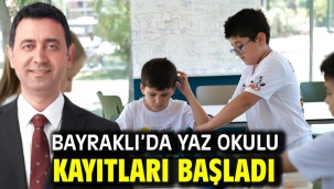 Bayraklı'da yaz okulu kayıtları başladı