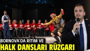 Bornova'da ritim ve halk dansları rüzgarı