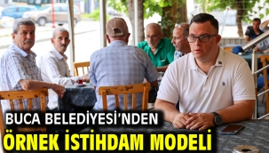 Buca Belediyesi'nden örnek istihdam modeli