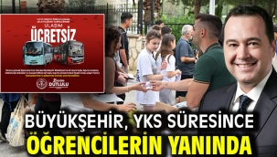 Büyükşehir, YKS Süresince Öğrencilerin Yanında