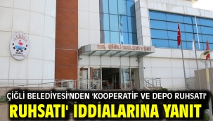 Çiğli Belediyesi'nden 'kooperatif ve depo ruhsatı' iddialarına yanıt