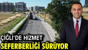 Çiğli'de Hizmet Seferberliği Sürüyor