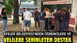 Efeler Belediyesi'nden Öğrencilere Ve Velilere Serinleten Destek