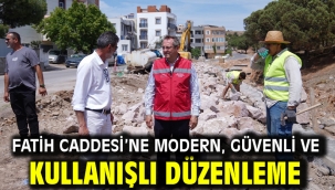 Fatih Caddesi'ne Modern, Güvenli ve Kullanışlı Düzenleme