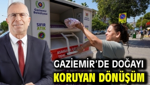 Gaziemir'de doğayı koruyan dönüşüm