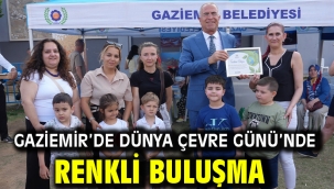Gaziemir'de Dünya Çevre Günü'nde renkli buluşma