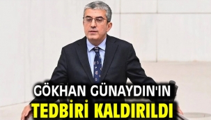 Gökhan Günaydın'ın tedbiri kaldırıldı