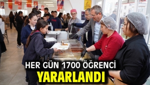 Her Gün 1700 Öğrenci Yararlandı