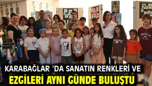 Karabağlar 'da Sanatın Renkleri ve Ezgileri Aynı Günde Buluştu
