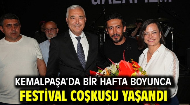 Kemalpaşa'da Bir Hafta Boyunca Festival Coşkusu Yaşandı