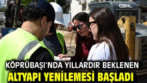Köprübaşı'nda Yıllardır Beklenen Altyapı Yenilemesi Başladı