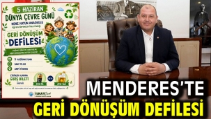 Menderes'te Geri Dönüşüm Defilesi