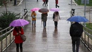 Meteoroloji'den 'sağanak' ve 'kuvvetli rüzgar' uyarısı