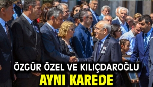 Özgür Özel ve Kılıçdaroğlu aynı karede