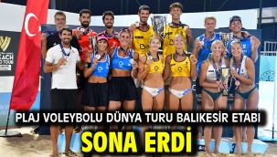 Plaj Voleybolu Dünya Turu Balıkesir Etabı Sona Erdi