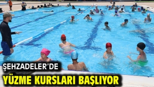 Şehzadeler'de Yüzme Kursları Başlıyor