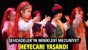 Şehzadeler'in Minikleri Mezuniyet Heyecanı Yaşandı