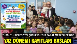 Turgutlu Belediyesi Çocuk Kültür Sanat Merkezlerinde Yaz Dönemi Kayıtları Başladı