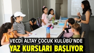 Vecdi Altay Çocuk Kulübü'nde yaz kursları başlıyor