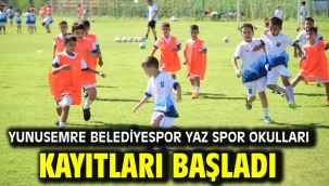 YUNUSEMRE BELEDİYESPOR YAZ SPOR OKULLARI KAYITLARI BAŞLADI