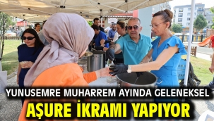 YUNUSEMRE MUHARREM AYINDA GELENEKSEL AŞURE İKRAMI YAPIYOR