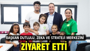 Başkan Dutlulu, Zeka ve Strateji Merkezini Ziyaret Etti