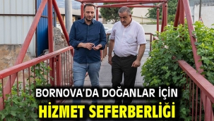 Bornova'da Doğanlar için hizmet seferberliği