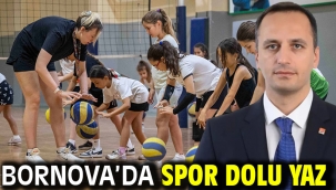 Bornova'da spor dolu yaz