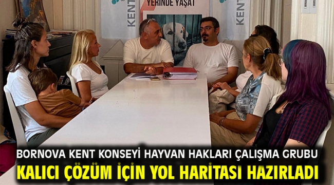 Bornova Kent Konseyi Hayvan Hakları Çalışma Grubu kalıcı çözüm için yol haritası hazırladı